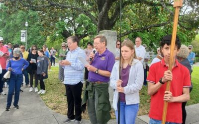 Interfaith Federation Participates in Outdoor Way of the Cross