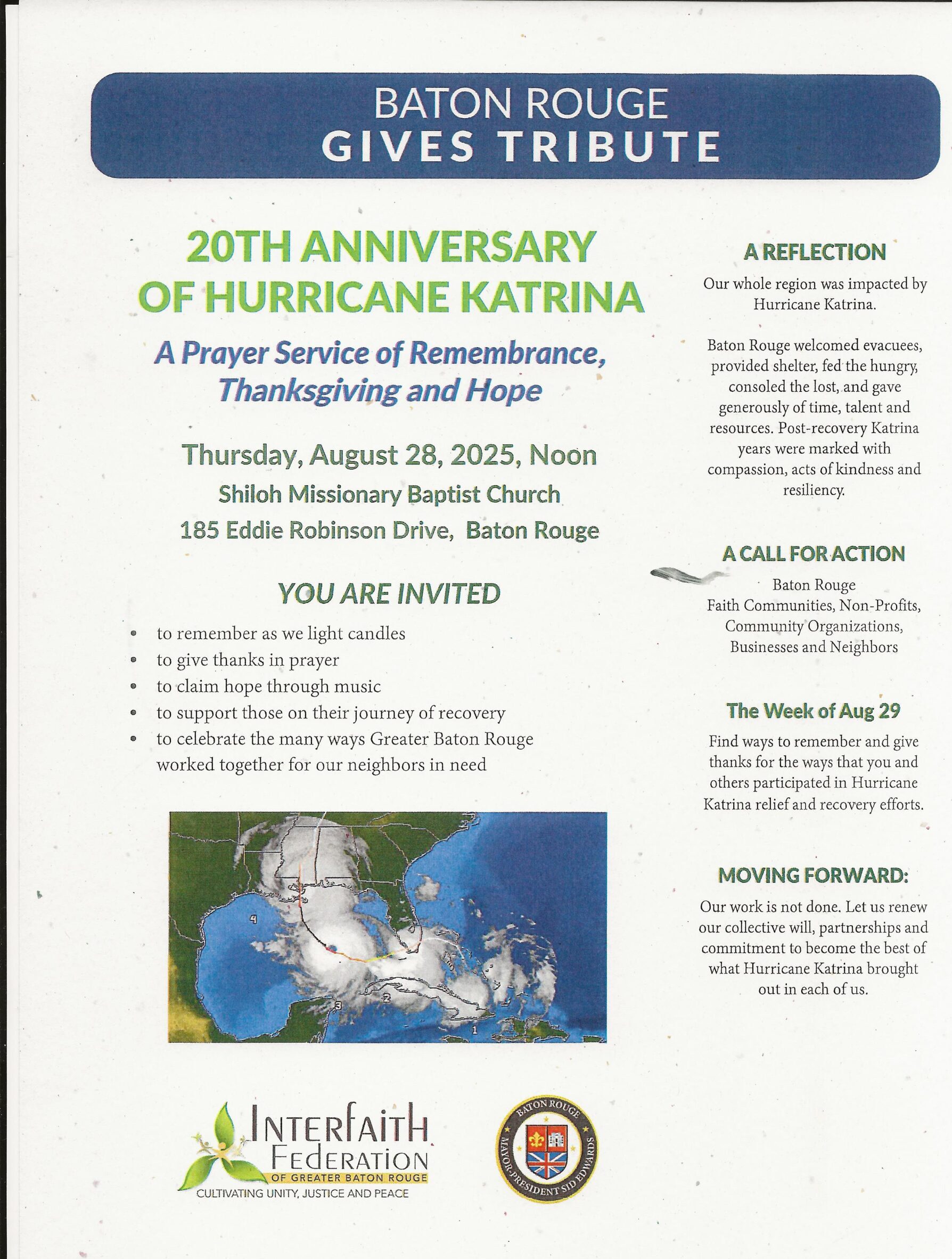 20th Anniversary of Hurricane Katrina